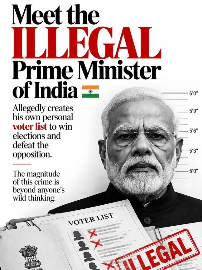 Kumarjyoti49291's tweet photo. An unelected and illegal terrorist, widely regarded as a traitor to the nation and the worst Prime Minister in Indian history, yet few dare to speak openly about this reality due to the pervasive atmosphere of fear and intimidation he has systematically unleashed across the judiciary, parliamentarians, executive branches, and all institutions of governance. His extraordinary and controversial journey spanning over 35 years—from humble beginnings of begging and selling tea on the streets, through the acquisition of fraudulent and fake degrees, to his eventual and contested seizure of the highest post of Prime Minister of India—stands as a stark testimony to a pattern of calculated deceit, systematic betrayal, communal riots, and widespread violence. Throughout his tenure, he has methodically destroyed and dismantled everything he personally despised and opposed, including the Congress-created Public Sector Undertakings (PSUs), the secular education system, prestigious Central Universities, and the network of Engineering Colleges that once formed the backbone of India's technical advancement. Furthermore, he has cultivated and promoted a dangerous personality cult, presenting himself as a self-proclaimed living God figure for Hindu nationalists, thereby blurring the lines between political leadership and religious extremism in unprecedented ways.
