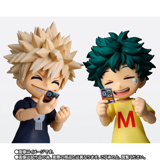 figsoku's tweet photo. 【僕のヒーローアカデミア】S.H.Figuarts「緑谷出久&amp;爆豪勝己-幼少期セット-」可動フィギュア

【9日16時プレバン受注開始】
価格11,000円（税込）
2027年5月発売予定
https://t.co/cbiqVMWjxQ
#SHFiguarts #僕のヒーローアカデミア https://t.co/cBd0vDYuPk