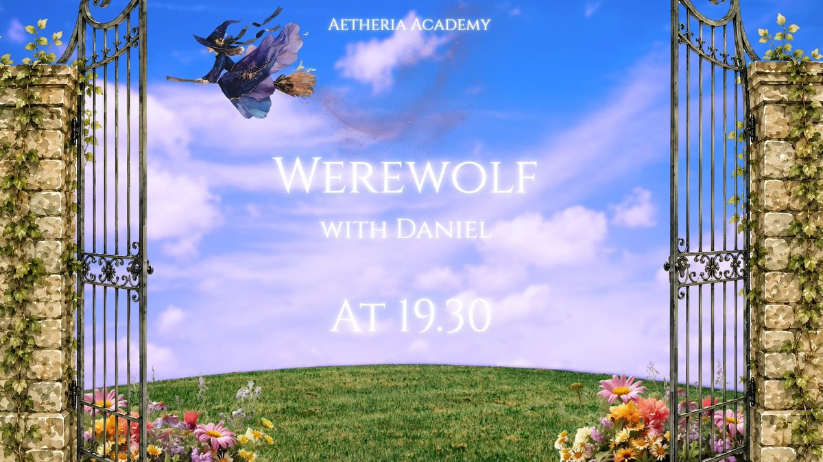 TAESANaeth's tweet photo. ㅤ
ㅤ
🪄  𝕿𝖍𝖊 𝖌𝖆𝖙𝖊𝖘 are now open!
It’s time to join the game and have some fun. Come play Werewolf with Daniel at 7:30 PM. ✨

𝗖𝗼𝗺𝗲 𝗮𝗻𝗱 𝗷𝗼𝗶𝗻 𝘁𝗵𝗲 𝗳𝘂𝗻! 🔮

ㅤ https://t.co/nex2d6arIB