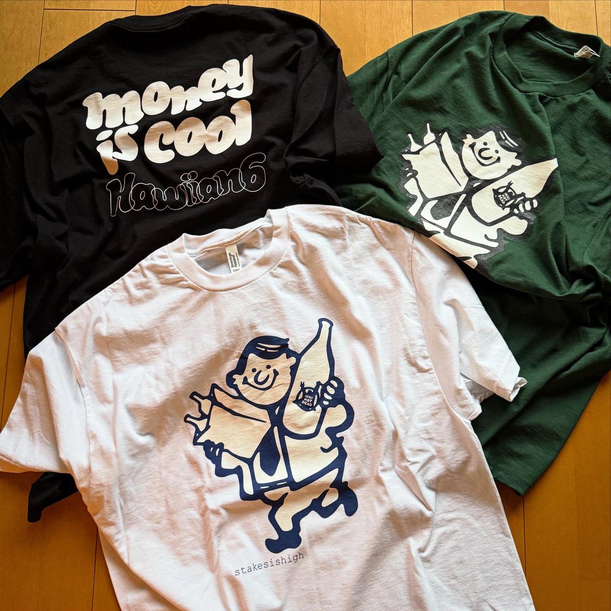 IKKINOTDEAD_JP's tweet photo. 【HAWAIIAN6 MARCH】

NEW MARCH 
money Tシャツ
明日、下北沢シェルターより販売開始🔥
よろしくお願いします🔥

#IKKINOTDEAD
#HAWAIIAN6 https://t.co/BrttJIV4yo
