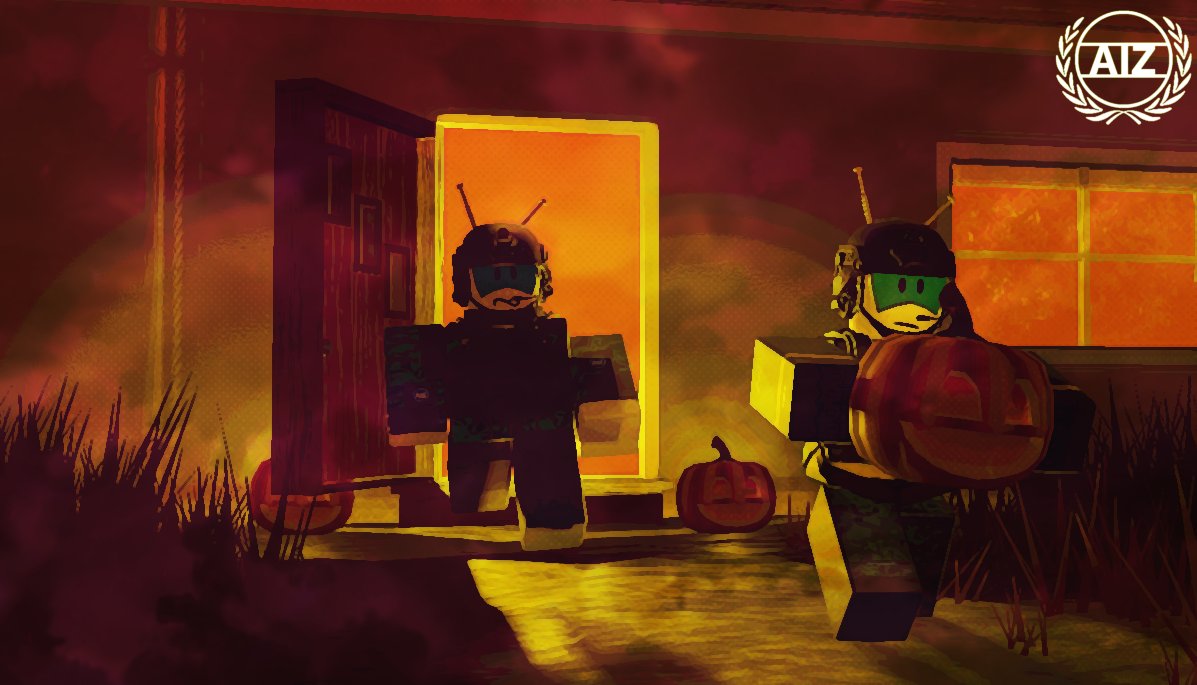 silvyn06's tweet photo. Promos for A.I.Z Halloween I made!! https://t.co/SVK7kWHu8n