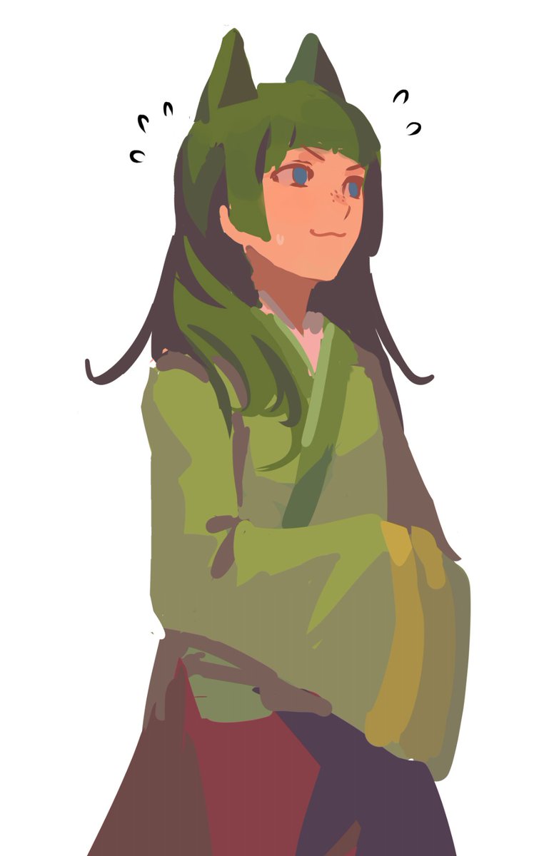 _MaRaRu_'s tweet photo. 30 min warm up using the color sliders and mostly lasso or mapping pen to get out of my coloring tunnel vision. https://t.co/9uZQCwc1HK