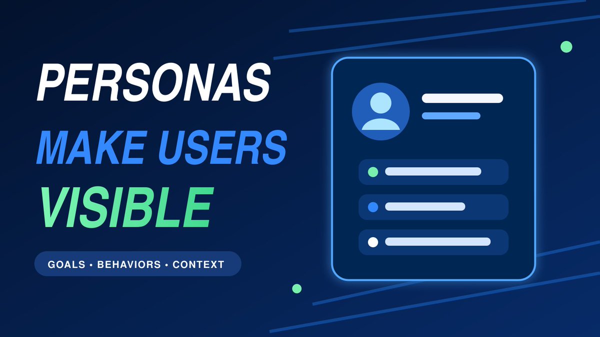 G4GPittsburgh's tweet photo. Personas make real user patterns visible—so teams can design for evidence instead of assumptions. https://t.co/B0pQaia5wg