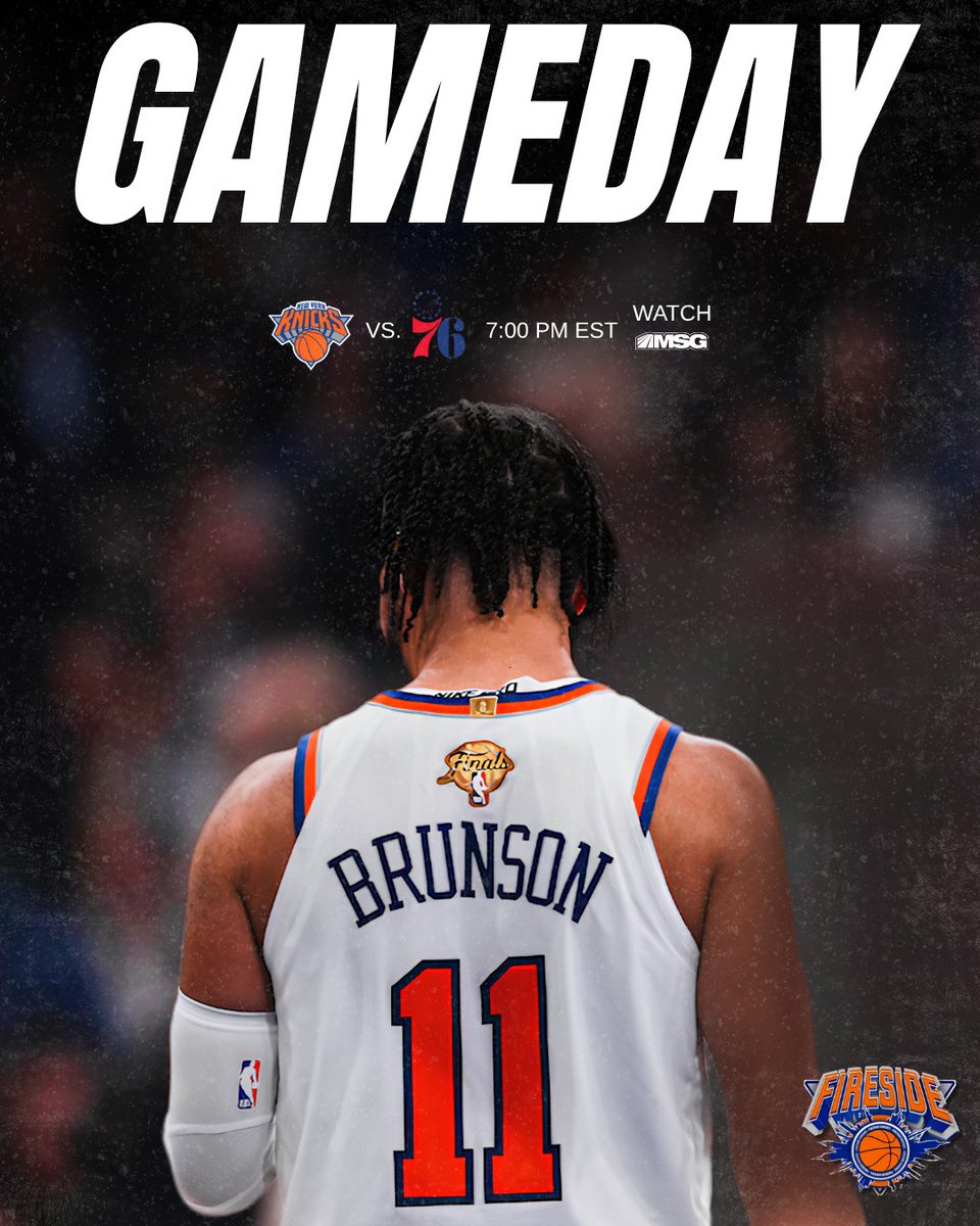 FiresideKnicks's tweet photo. WE ARE FINALLY BACK. THE NEW YORK KNICKS OPEN THE PRESEASON BY PLAYING BASKETBALL TONIGHT.🔥 https://t.co/SIGbEV1jnN