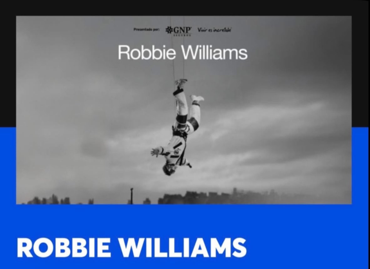 Alex_bcrrilx's tweet photo. Hola ya no podremos ir así que vendo mis boletos para Robbie Williams. Más barato cada boleto. 

Por favor avísenme si saben de alguien que ande buscando 🙌🏻. https://t.co/PcRJMI5WSa