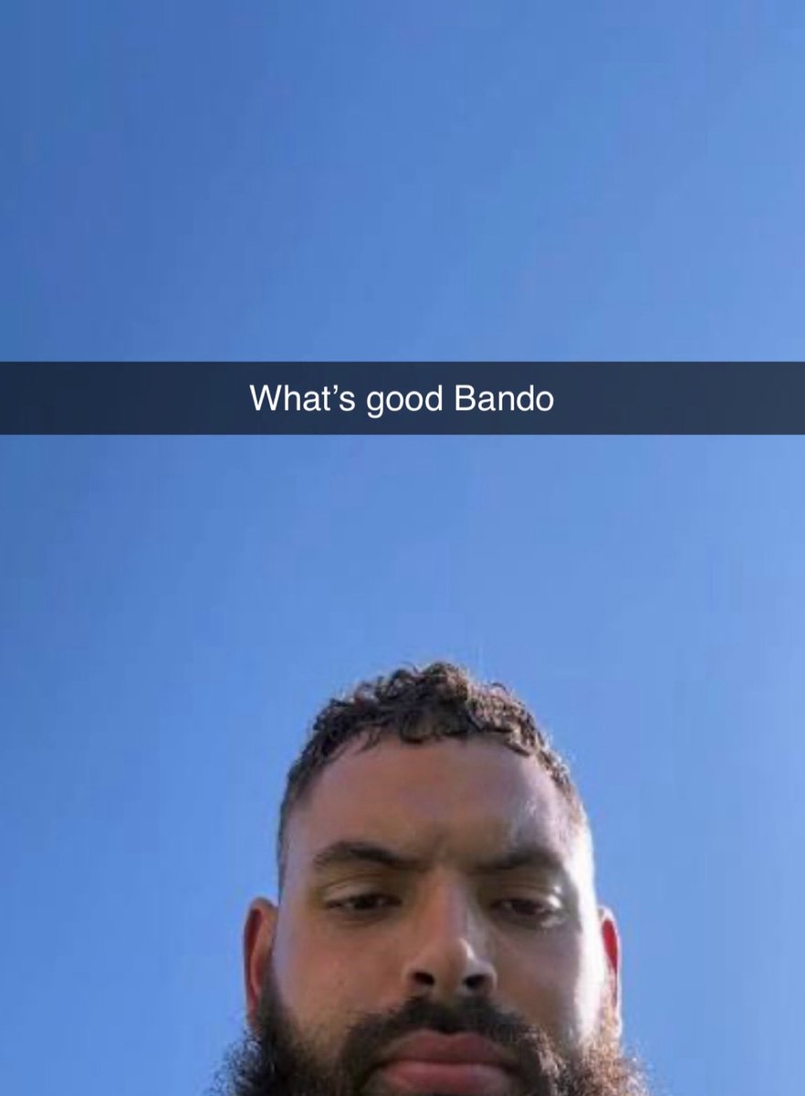 BandoKnowsBall's tweet photo. Why is Abraham Lucas snapchatting me? 😭😭 https://t.co/cmKipDpmQf
