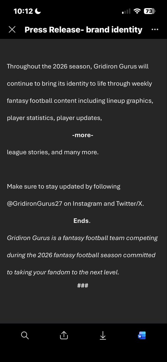 GridironGurus27's tweet photo. Who we are and what we stand for💪💪

Take a look into Gridiron Gurus’ true identity👀👇
#GG #GridironGurus https://t.co/CAkA0y2Ze7
