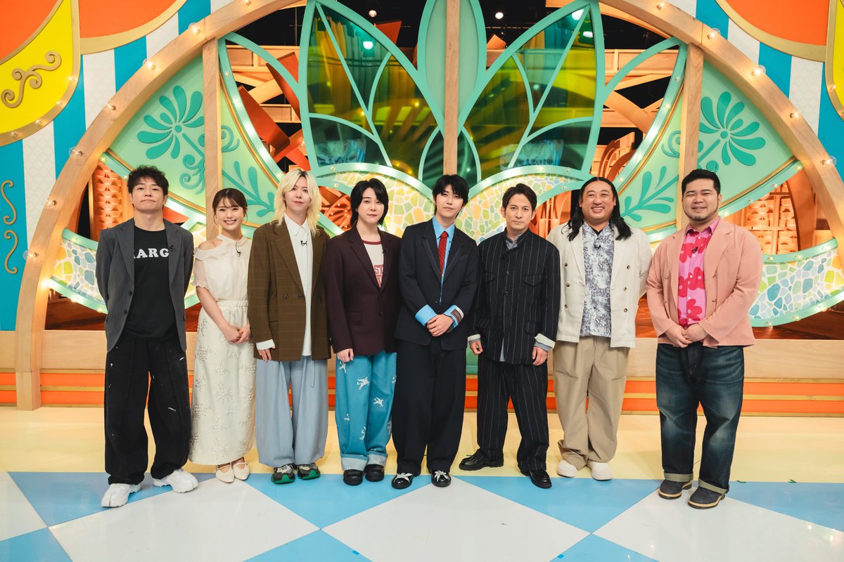 tbsTV_MGA's tweet photo. こんや8時55分📺
❎テレビ×ミセス❎

📌今週のみどころ
👍【GOOD DAYゲーム】29連勝中の大森、不敗神話は続くのか⁉️
⭕️【フラフープアップダウンゲーム】全員で力を合わせてクリアを目指すはずが…🤣
🔍【感覚×ミセス】岡田准一&#ロバート秋山が大暴れ🦕💥

📚ゲスト
#岡田准一 
#秋山竜次 (#ロバート)
#松井ケムリ(#令和ロマン)

お見逃しなく👀✨
#MrsGREENAPPLE
#テレビミセス