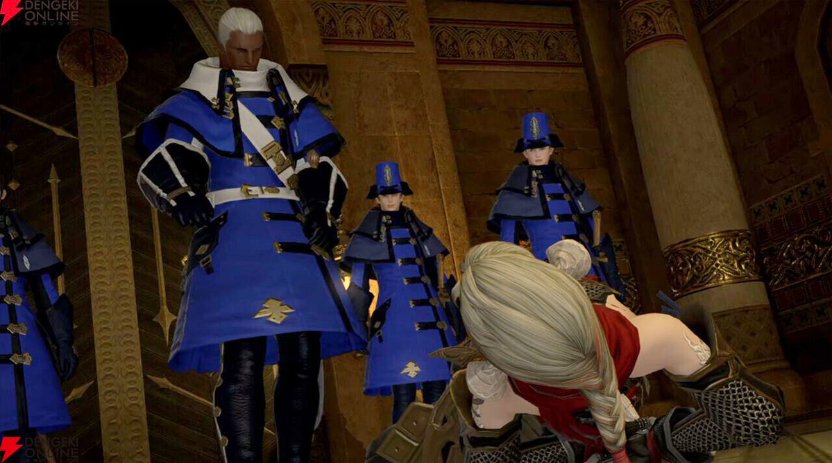 dengekionline's tweet photo. 【FF14】「これより物語が大きく進展するため」に偽りなし。『蒼天のイシュガルド』へのプロローグ “イシュガルド戦勝祝賀会”の悲劇を振り返る（ネタバレあり）
https://t.co/oKqp9gbpXl

いくらなんでも大きく進展しすぎだよ！ と、つらくも没入させられた思い出深いイベントです https://t.co/ZnosGEZlaC