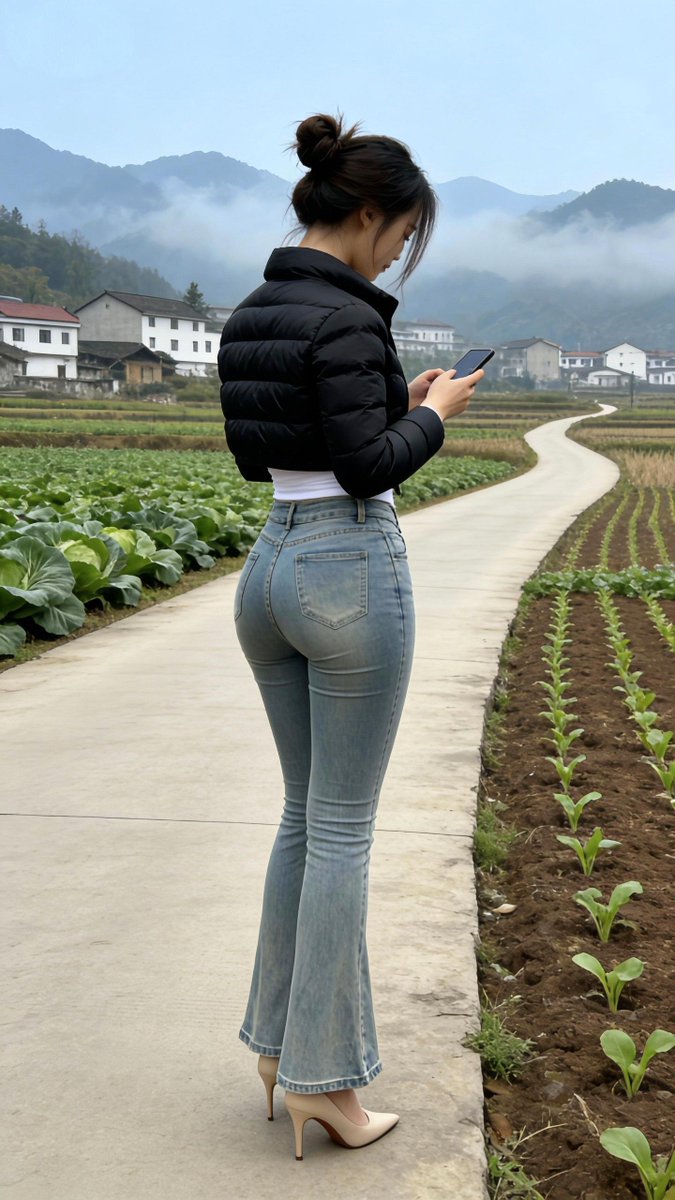 TrueBytegwli's tweet photo. Huo Jiao Ga goes to the countryside to squat and chat with neighbors, enjoying a cozy slow life. https://t.co/dNis4lCbxS