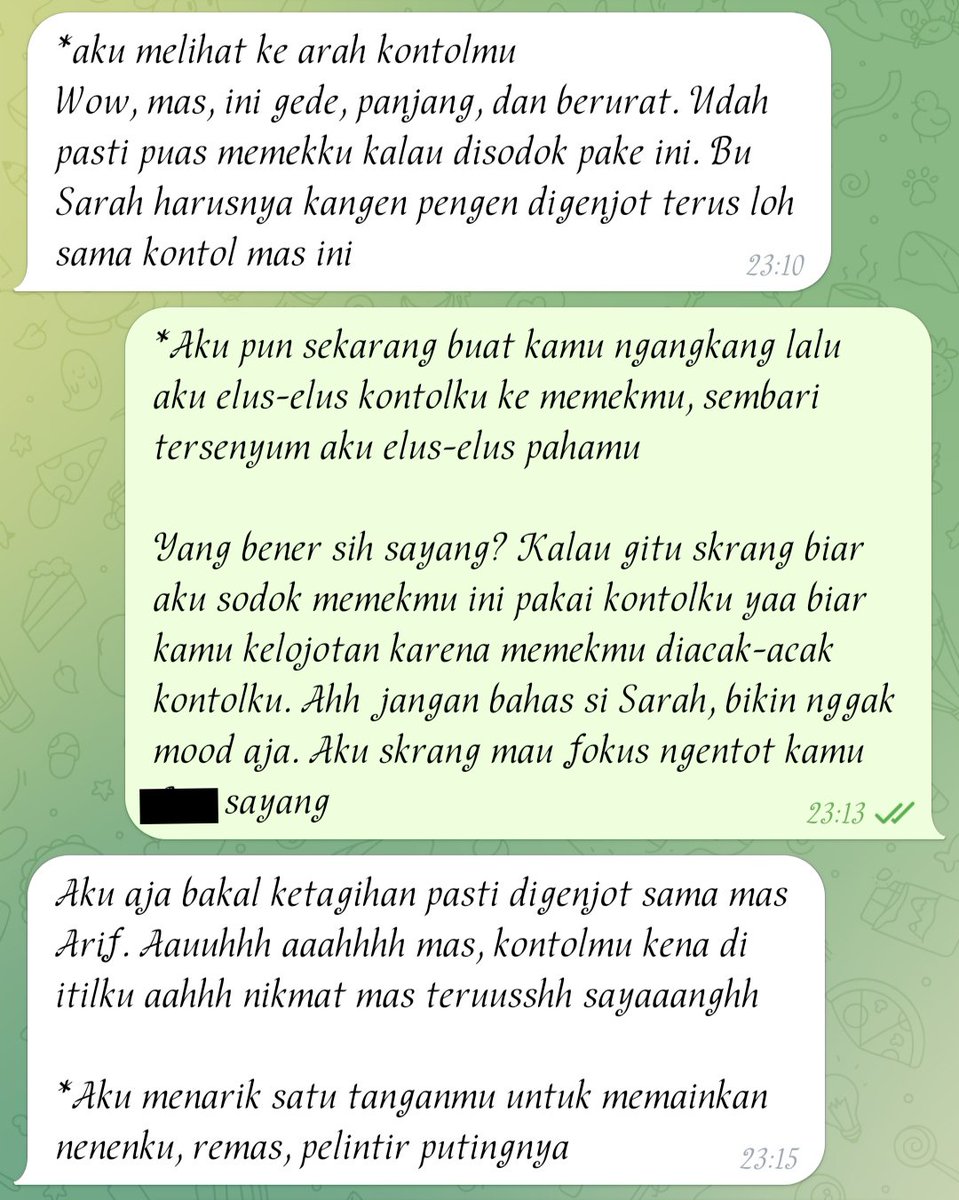 Arif66mu's tweet photo. Guru cantik ngentot dengan ayah muridnya yang sudah beristri
#chatseks #chatsekskasar https://t.co/WCVG9hmezs