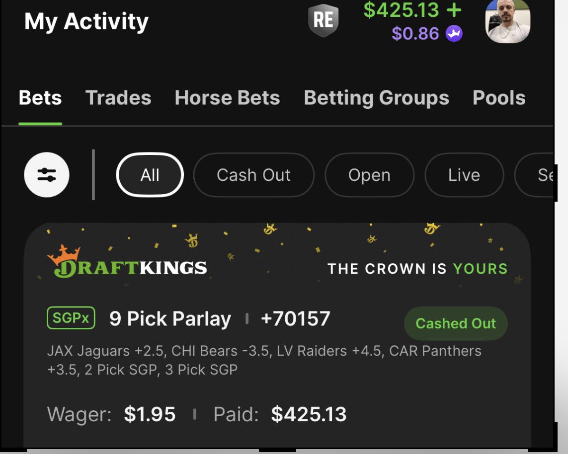 plaskey83's tweet photo. Didn’t fell great about the raiders game and Carolina game so took the buy out 💪 not bad off $1.95 👻👻 https://t.co/BP3b1jj4vi