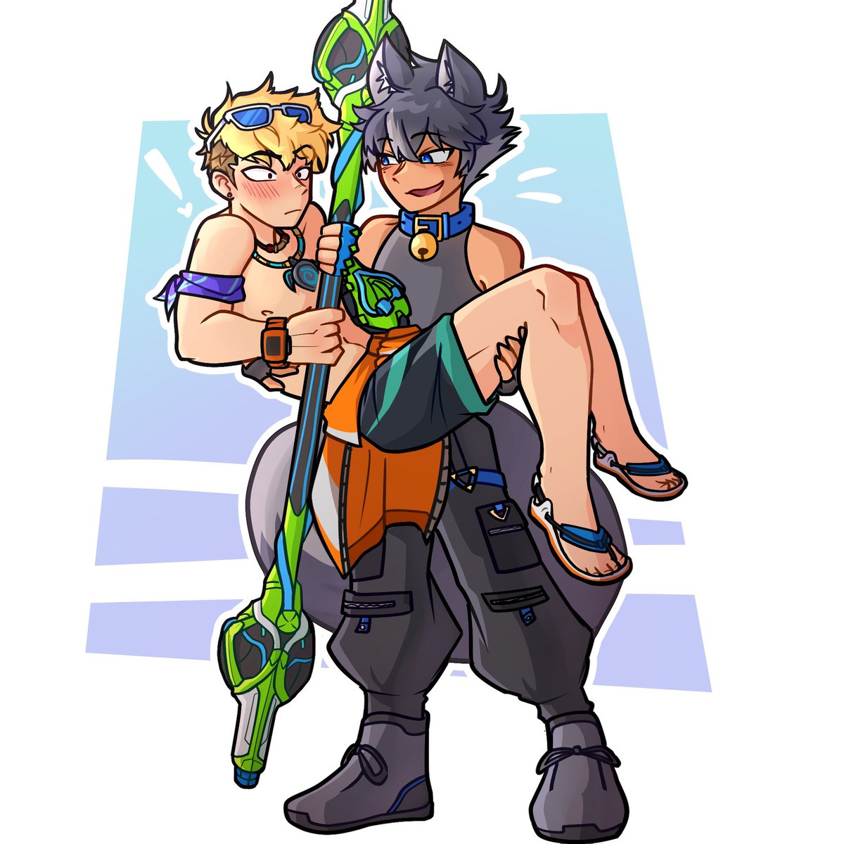 FoxzVtuber's tweet photo. Playing some overwatch come and join me https://t.co/YczHxK6Ie1