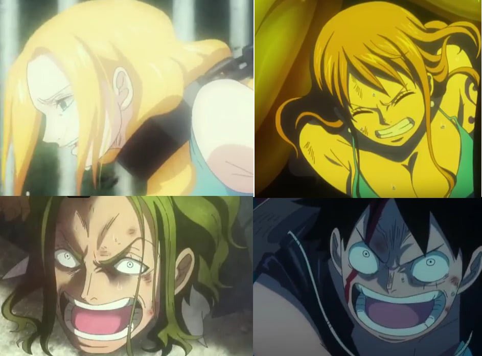 jaywildrose56's tweet photo. Oda didn’t do this for no reason is all I’m saying 🤷🏽‍♂️

No way he made the villain of the movie have a reaction to his lover being taken away.

ONLY to have Luffy have the legit same reaction for Nami who is the closest woman to him in the series.

It is what it is. https://t.co/VjoqnaqF5j