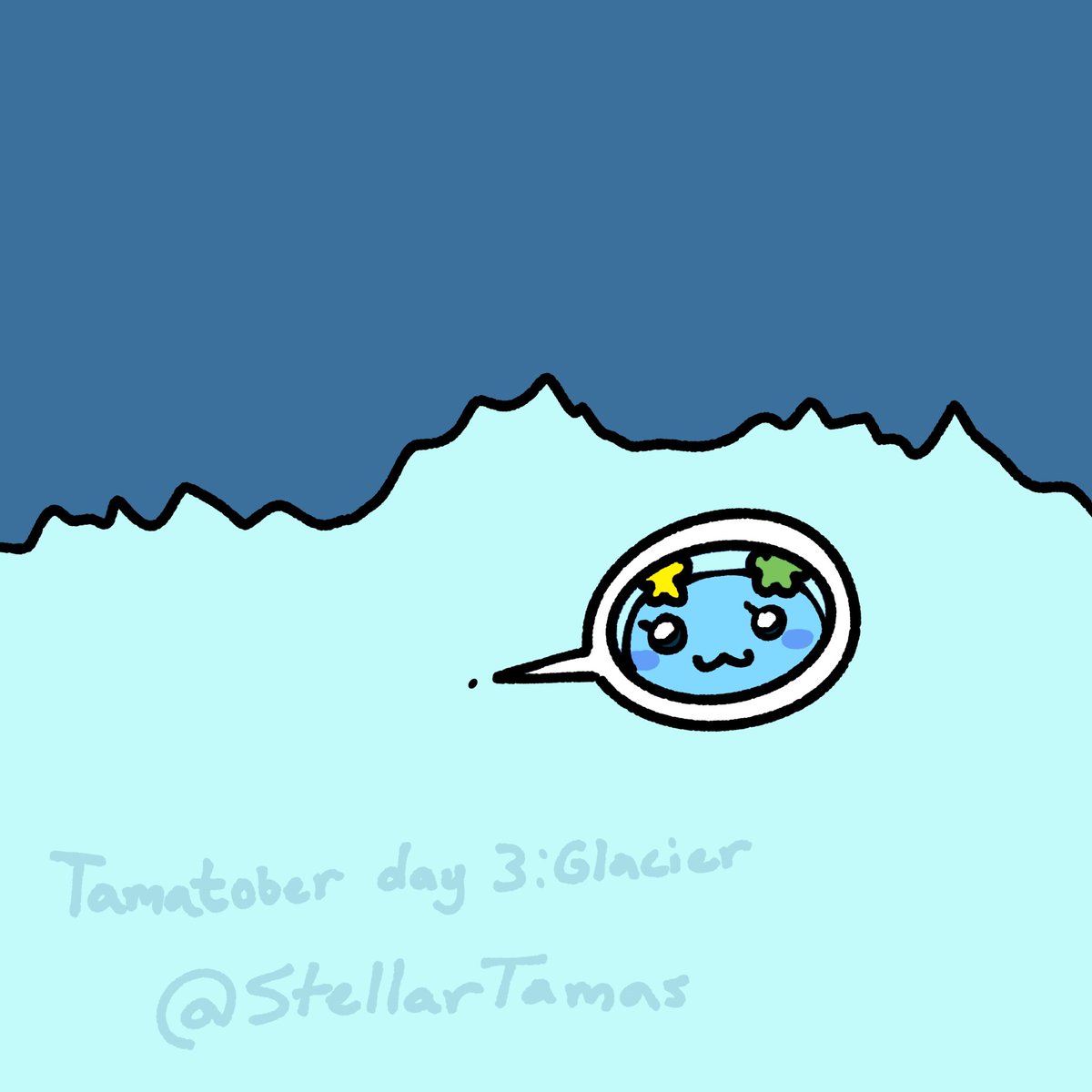 StellarTamas's tweet photo. im so sorry i got lazy. tamatober day three and four. she is blue because she's cold #tamatober #tamagotchi #flowertchi #furawatchi #memetchi #chamametchi https://t.co/4jsOtWoXD6