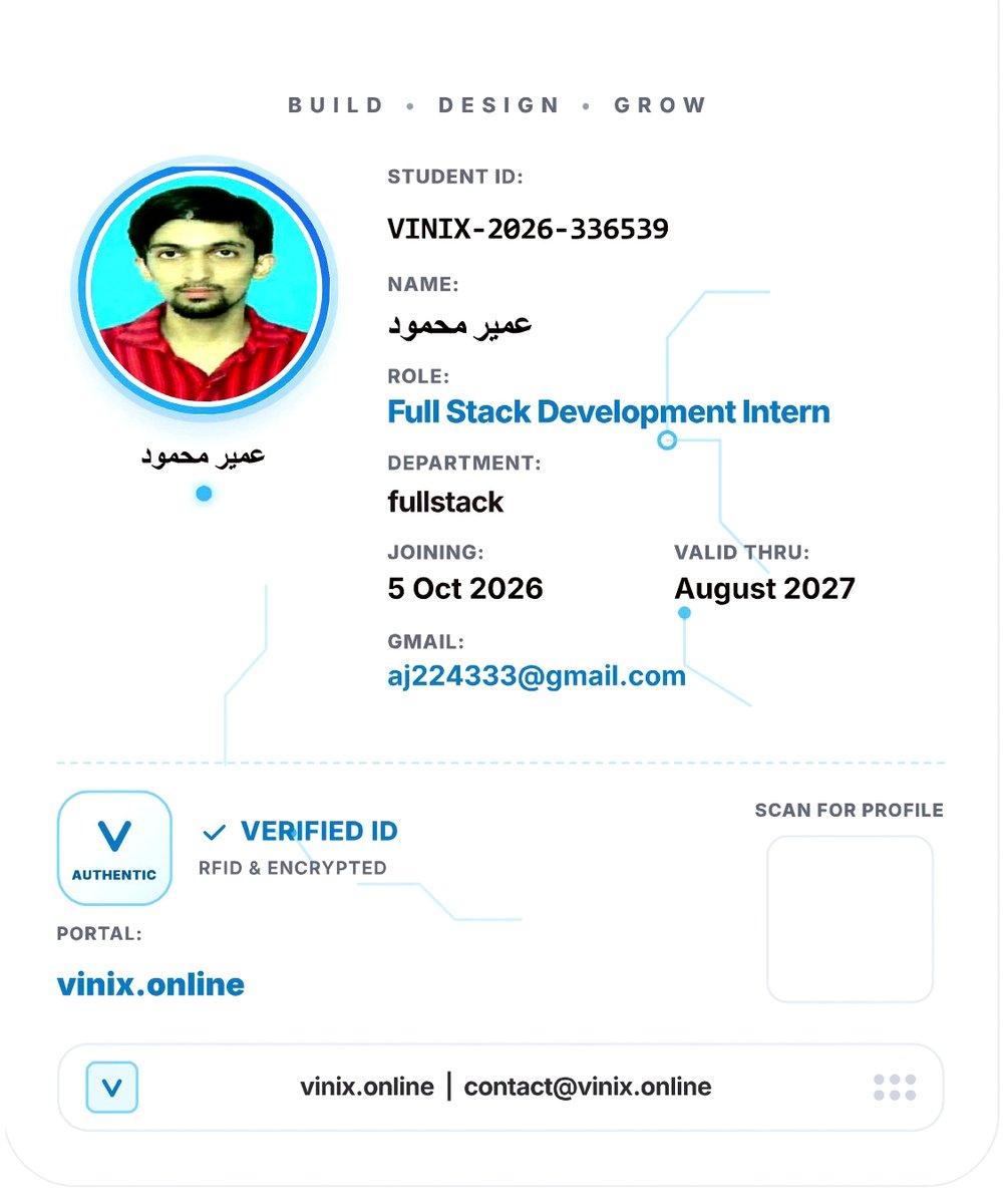 aj224333's tweet photo. INTERNSHIP ID CARD https://t.co/mYtWW77aZ2
