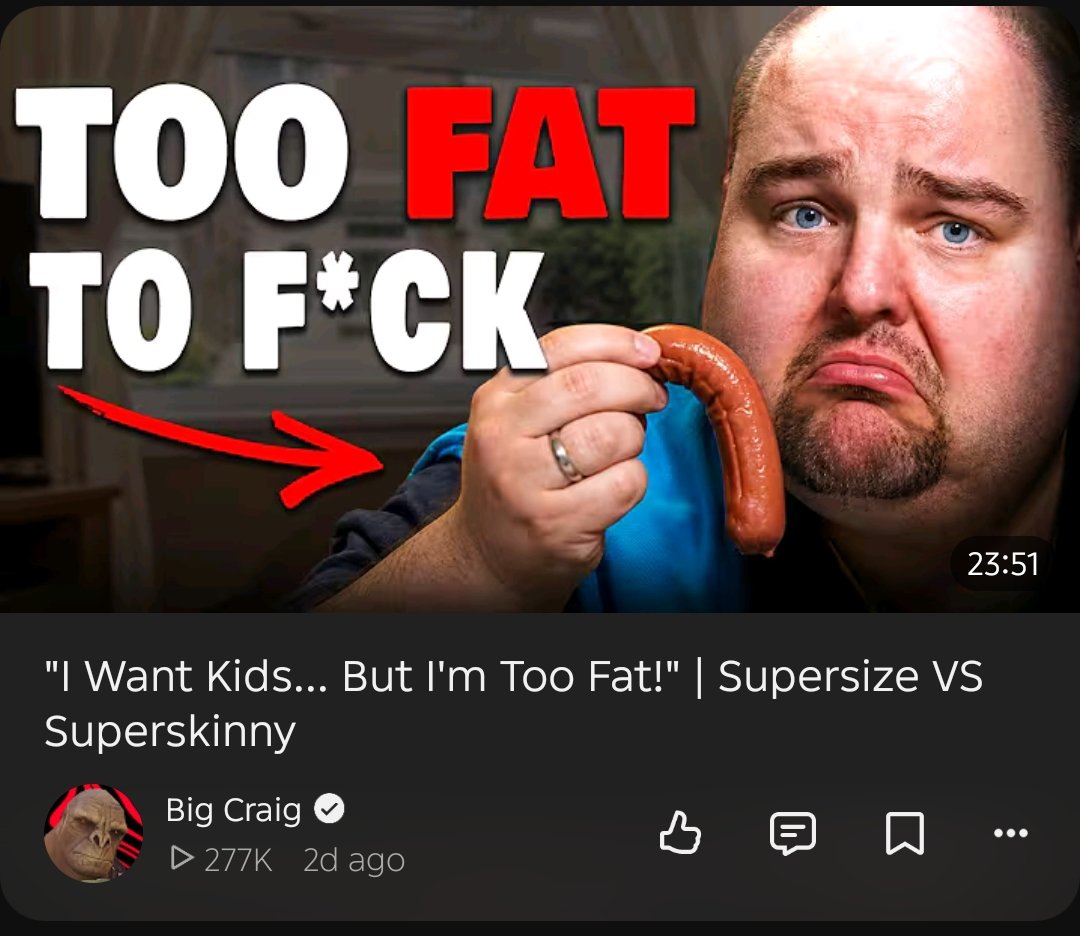 aeschynit's tweet photo. bro craigs thumbnails are brutal 😭💔 https://t.co/X6JJA0p3Tc
