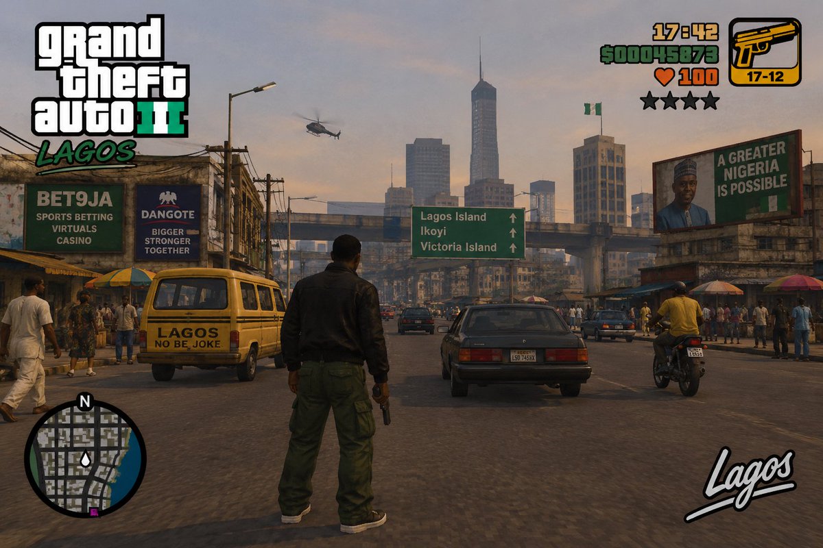 MrKurk99's tweet photo. @kohawithstuff "Generate me gta 3 but in a nigerian setting" ahh prompt https://t.co/TmpxHz5rB9