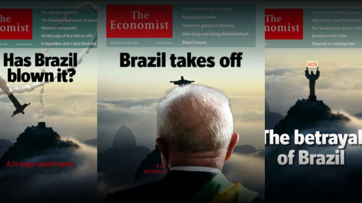 _rednav's tweet photo. e pensar que estamos vivendo um momento crucial na latam. entregar o país a extrema direita nesse momento de protagonismo GLOBAL, me faz lembrar essa capa da Economist. https://t.co/2rpbQo4jqA