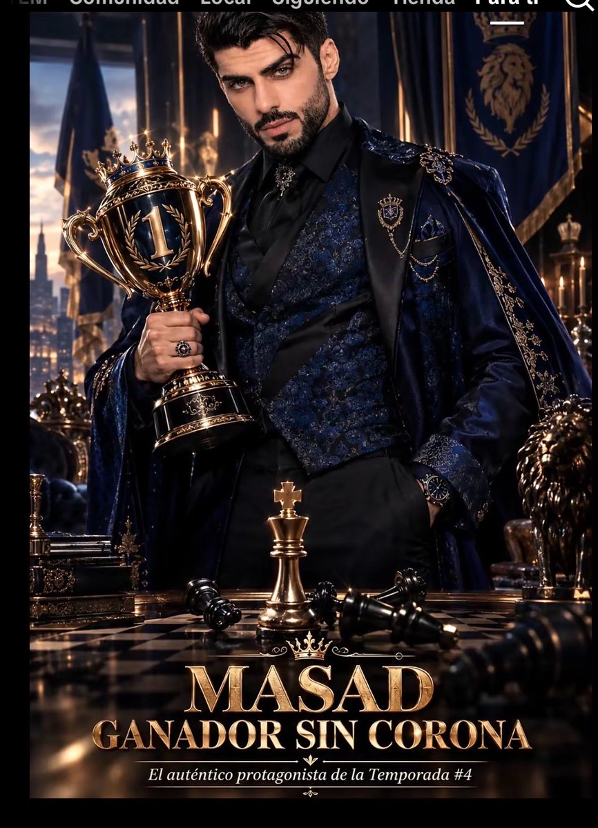lolizzAbutamim's tweet photo. MASAD GANADOR T4 
Lo mejor de esta temporada y se demostró viral en todas las plataformas #masadaltamimi  #teammasad https://t.co/jP9fmN32px