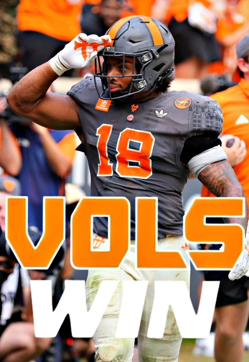 sweetmuff1's tweet photo. Way to Go Vols!!! 🍊🏈🧡 https://t.co/3QW2Wa6TxM