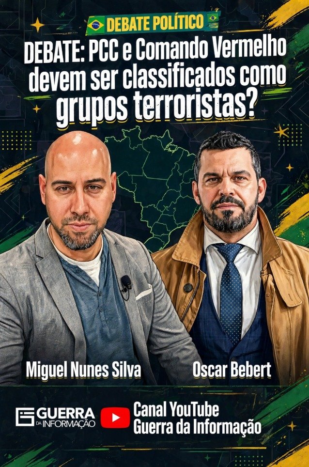 ITrezeno's tweet photo. Miguel Nunes Silva @PaleoconPT
debateu com Oscar Bebert a pertinência da classificação dos grupos PCC e CV como terroristas
https://t.co/hmXRSQS4aH https://t.co/mCcleSnESz