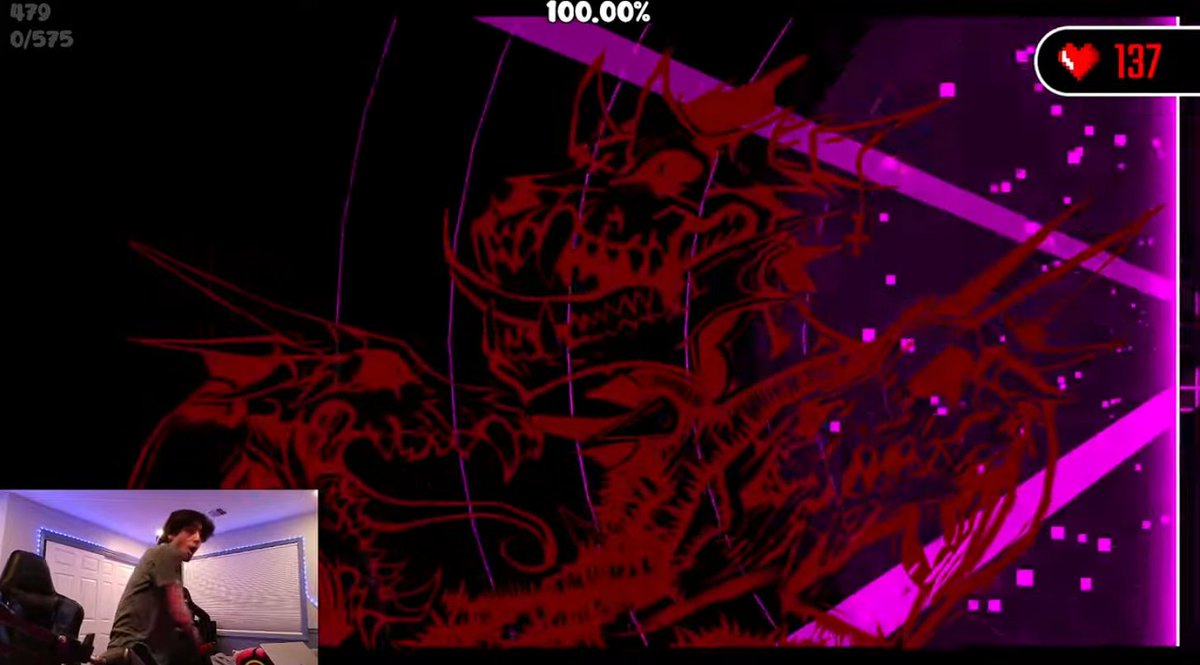 CoreOfSlaying's tweet photo. 🇺🇸@DasherDoggie (#18 player according to @coreboardgd) has verified the top 1 demon GRIEF!

After 396 streams and 436,879 attempts, one of, if not the biggest verification journey this game has ever seen has come to a close.

Huge GGs on this legendary achievement! https://t.co/46abBdgYoo