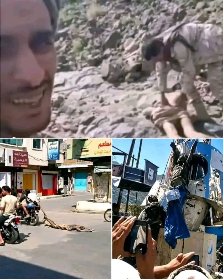 lmd1667261's tweet photo. *Human monsters practicing satanic rituals and beliefs against the people of Yemen for over 12 years...*

*A question I want answered by all free Arabs and Muslims?!...*

*Is beheading, skinning alive, dragging and mutilating corpses, liquidating prisoners and burying them alive, bombing and targeting crowded markets, residential neighborhoods, hospitals, schools, wedding and funeral halls, mosques, prisons, nurseries, homes for the blind, the elderly, and orphans, farms, factories, wells, and every place where large numbers of citizens of all ages and genders gather, in order to kill as many as possible at the lowest cost...is this the morality, values, principles, customs, traditions, and laws of Arabs and Muslims?!... Or is the Wahhabi tree of the House of Saud alien to our Arab and Islamic nation and must be eradicated, for it has spread corruption throughout the land...*

*Are these brutal crimes and massacres committed by the Saudis and their forces  For over 12 years, the Muslim Brotherhood, Wahhabi, Takfiri, Daesh-affiliated, and Epstein-like currents, in both their Salafist and Islahist factions, have been operating in Yemen before the eyes and ears of the entire world. Are these acts spontaneous, or are they part of satanic rituals and beliefs practiced to appease the Great Satan: America, Israel, and the infidel Western regimes...?

These brutal crimes and massacres perpetrated by the Saudi regime and its affiliated militias, which follow its path, adopt its behavior, and believe in its doctrines, against the people of Yemen in particular, and all the peoples of our Arab and Islamic nation in general, are full-fledged war crimes according to international humanitarian laws and regulations and divine legislation. They obligate us, both religiously and legally, to wage jihad in the path of God to eradicate this evil and satanic corruption.

The heinous and shameful crime committed by the Islah Party in Taiz Governorate—the killing of the prisoner, stripping him naked, mutilating his body, and boasting about it in the media—is not, and will not be, an isolated crime. Rather, it is one of the Islah Party's crimes that have been exposed in the media.  In reality, what is hidden is far more heinous and atrocious. There are many brutal crimes committed by the Islah Party, under Saudi directives, against our people that have not been reported in the media. And if even one crime has surfaced, know that their record of crimes is already overflowing.