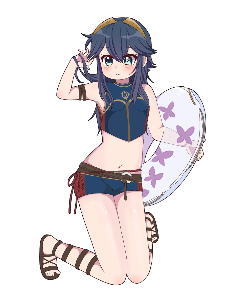 rukinya_nya's tweet photo. 水着ルキナ https://t.co/NiISUph3ZY