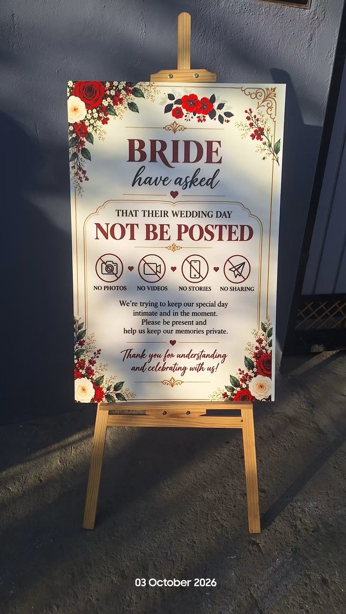 DocRumaisa's tweet photo. A Small Sign with a Big Message

Perhaps meaningful change doesn't always begin with big campaigns or lengthy discussions. Sometimes, it begins with one family deciding to do things differently.
A small step, but certainly a thought provoking one. https://t.co/4hzUp6msiM