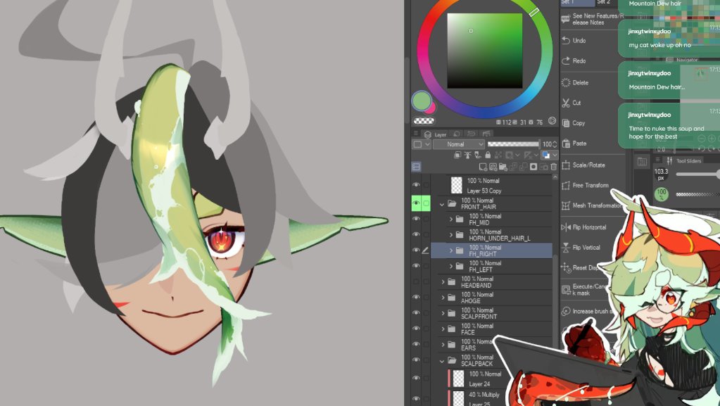 SH4RKPUNK's tweet photo. https://t.co/ia4TDJBMzY
We are finally rendering the hair chat https://t.co/IXYz3YgDRg