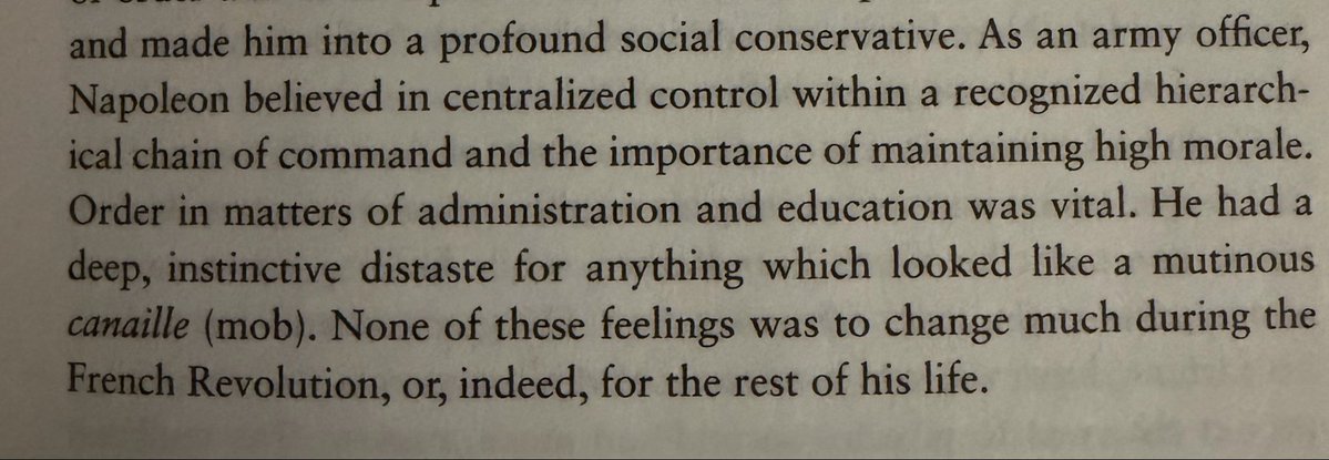 captive_dreamer's tweet photo. “He [Napoleon] had a deep, instinctive distaste for anything which looked like a mutinous mob.” https://t.co/FxtQi47UFs