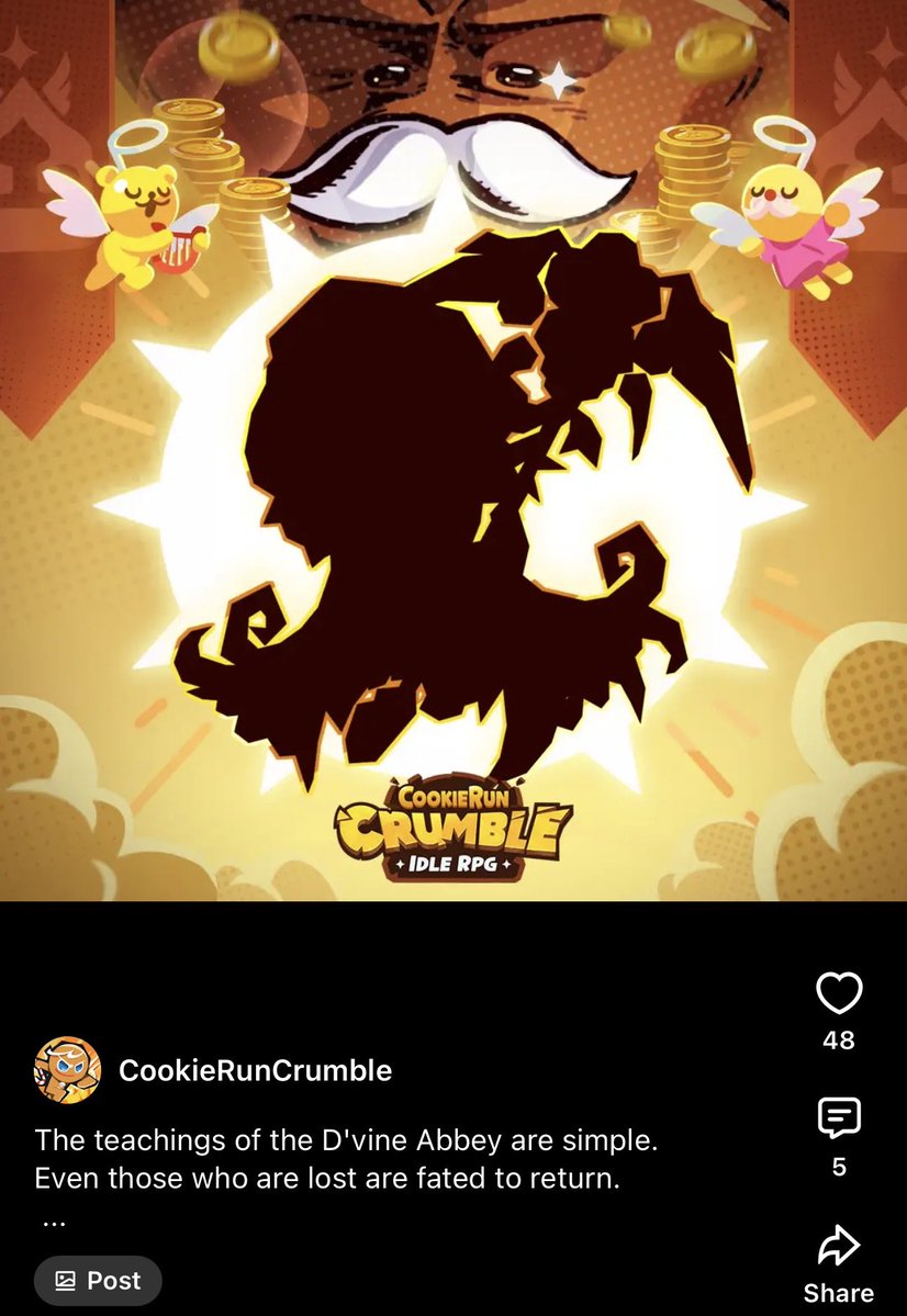 sirenaagem's tweet photo. CRUMBLE LEAKS / NEWS

y’all she’s so cute omg

#cookieruncrumble #crcrumble https://t.co/piVRMf1pDf
