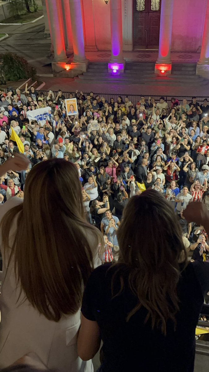 KattyaGonzalez9's tweet photo. Gracias Asunción 🇵🇾🙌🏻🗳️🫶 https://t.co/2xwbLoNxua