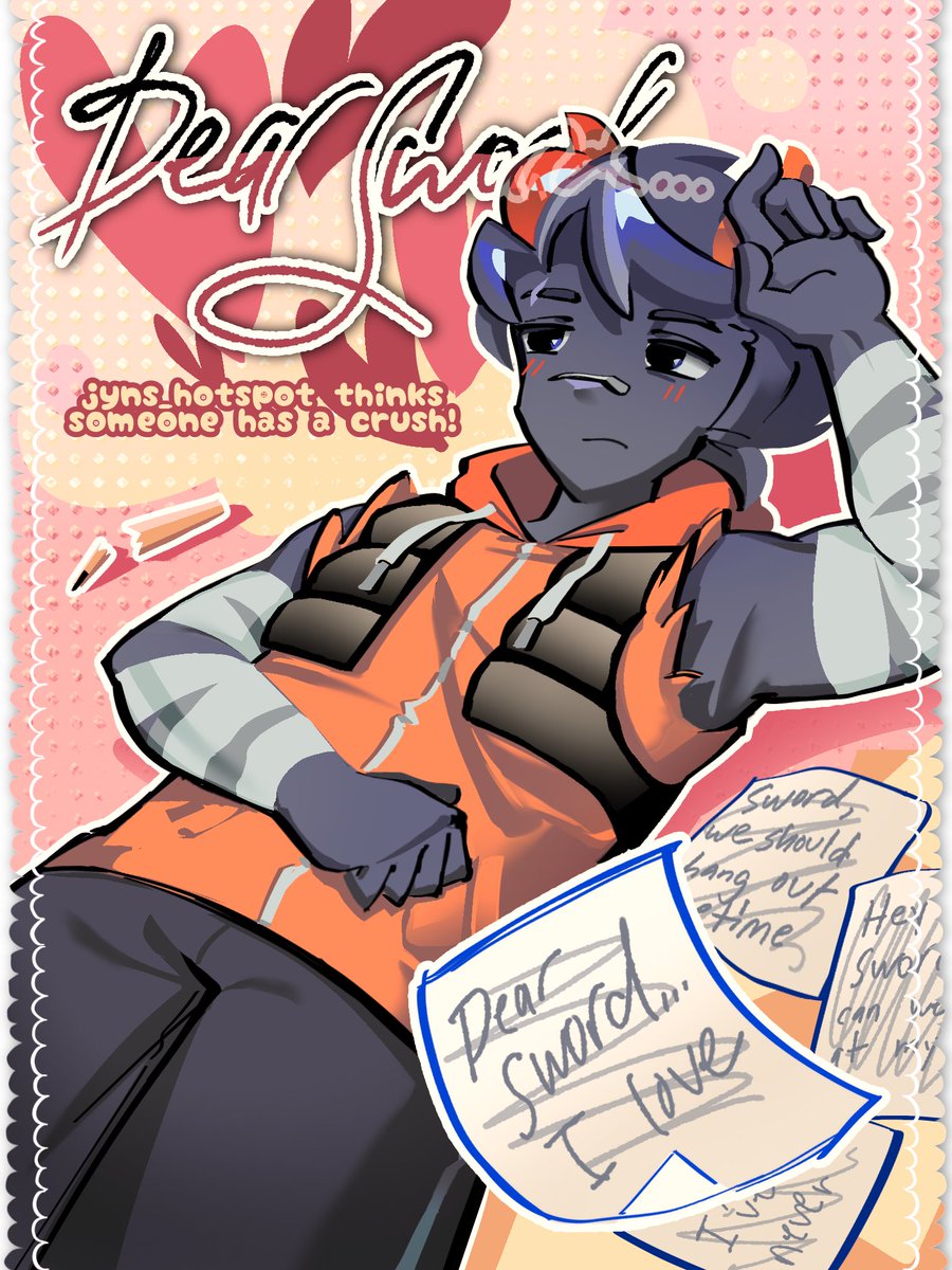 jyns_hotspot's tweet photo. I got really mad at a Coil player so I drew him having gay thoughts
#phightingart #swordcoil https://t.co/AWW2cK8Y0K