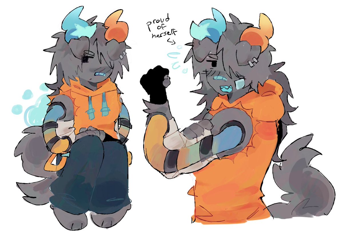 splatzooka's tweet photo. i think shes really cute  Okau..  #phighting #phightingart https://t.co/FT1OubOAZH