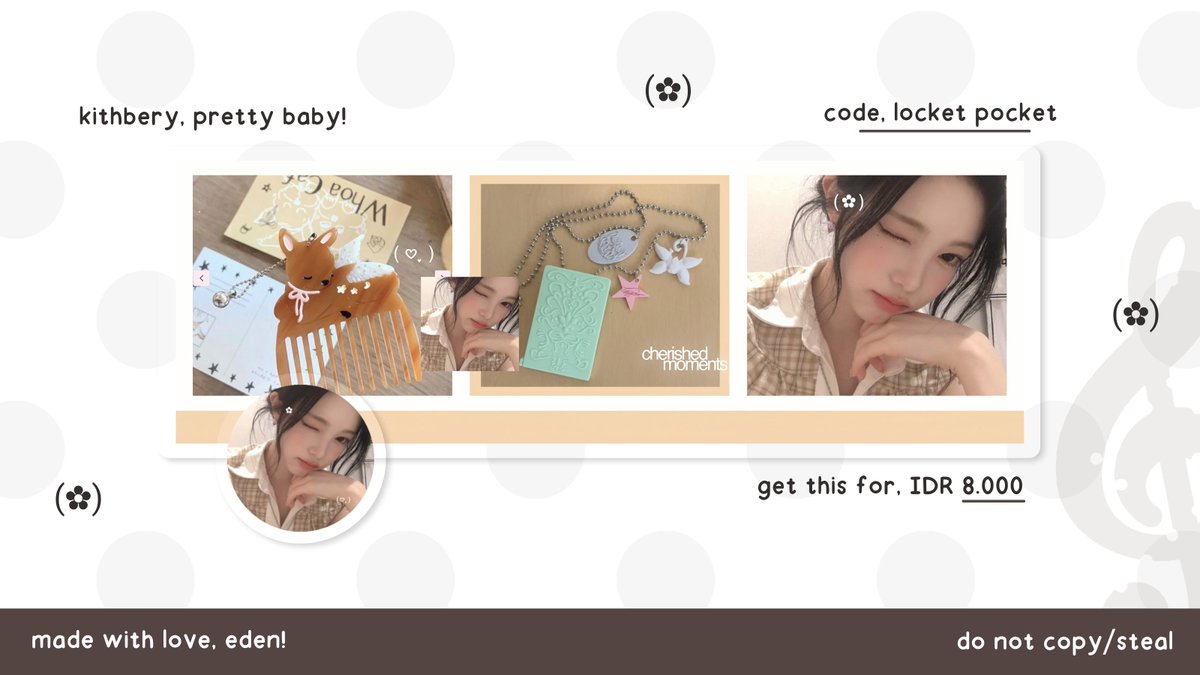 kithbery's tweet photo. help repost? thank u! ♡

hi eden membawa layout ready stock yuha, ian, stella &amp; carmen dengan harga tertera ‹𝟹 boleh langsung dijemput lewat DM/tele eden . . . 🎐

#zonauang #bealanja https://t.co/Spp6FmIvmR