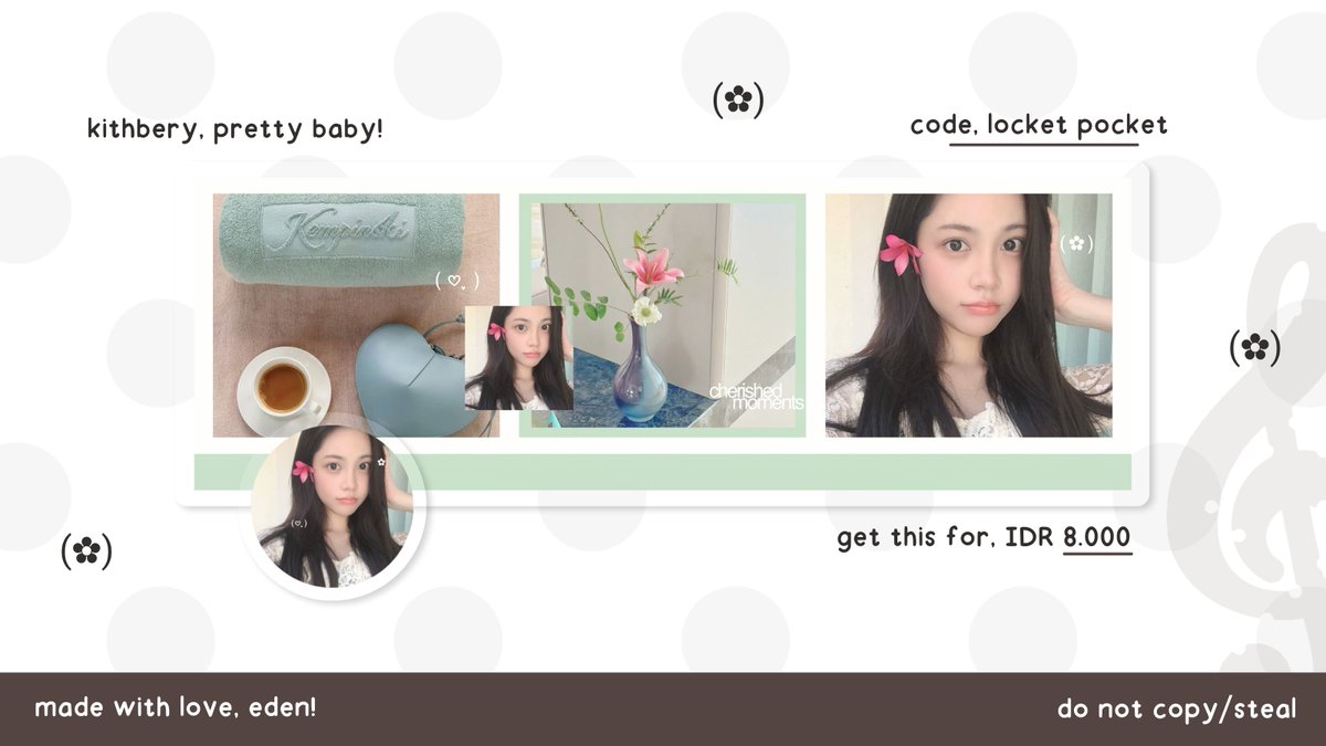 kithbery's tweet photo. help repost? thank u! ♡

hi eden membawa layout ready stock yuha, ian, stella &amp; carmen dengan harga tertera ‹𝟹 boleh langsung dijemput lewat DM/tele eden . . . 🎐

#zonauang #bealanja https://t.co/Spp6FmIvmR