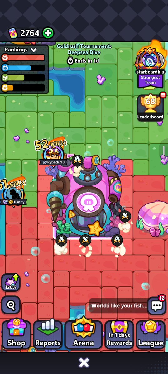cloudy_boye's tweet photo. @ClashOfCritters This because you allow team swapping, horrible game design. Change or remove this horrible game mode https://t.co/YRNVLmUIFq