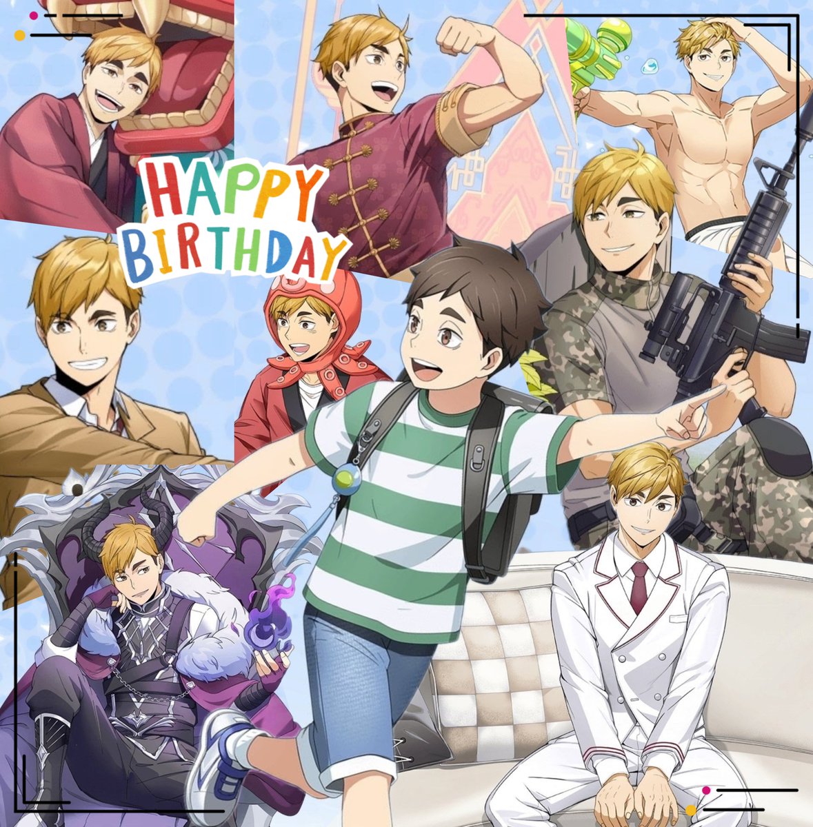 1122yumi's tweet photo. HAPPY BIRTHDAY侑 治🎉 https://t.co/MZoBmeUm6a