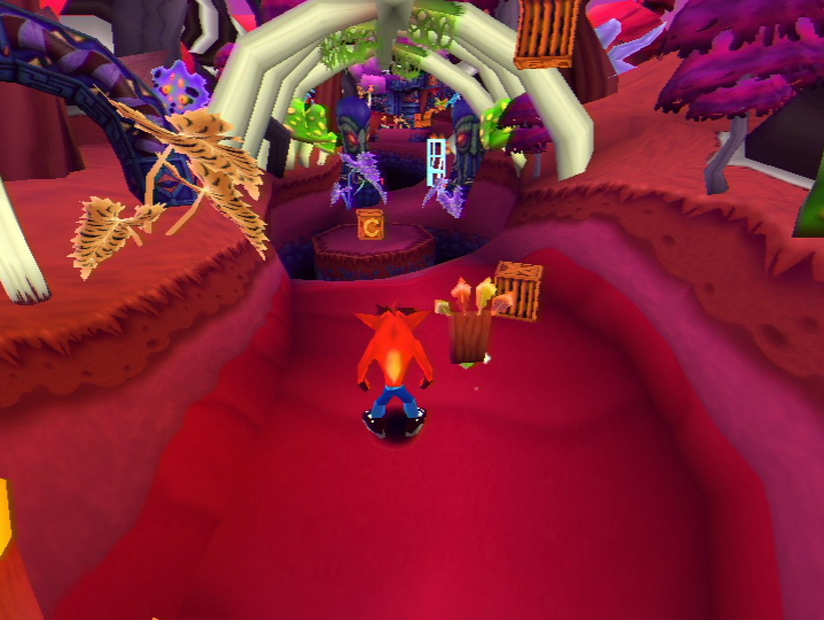 DroG_1998's tweet photo. Crash Bandicoot Dimension Twist!🌀 
beautiful DEMO!😍🥭

#CrashBandicoot https://t.co/CvgOcokoKE