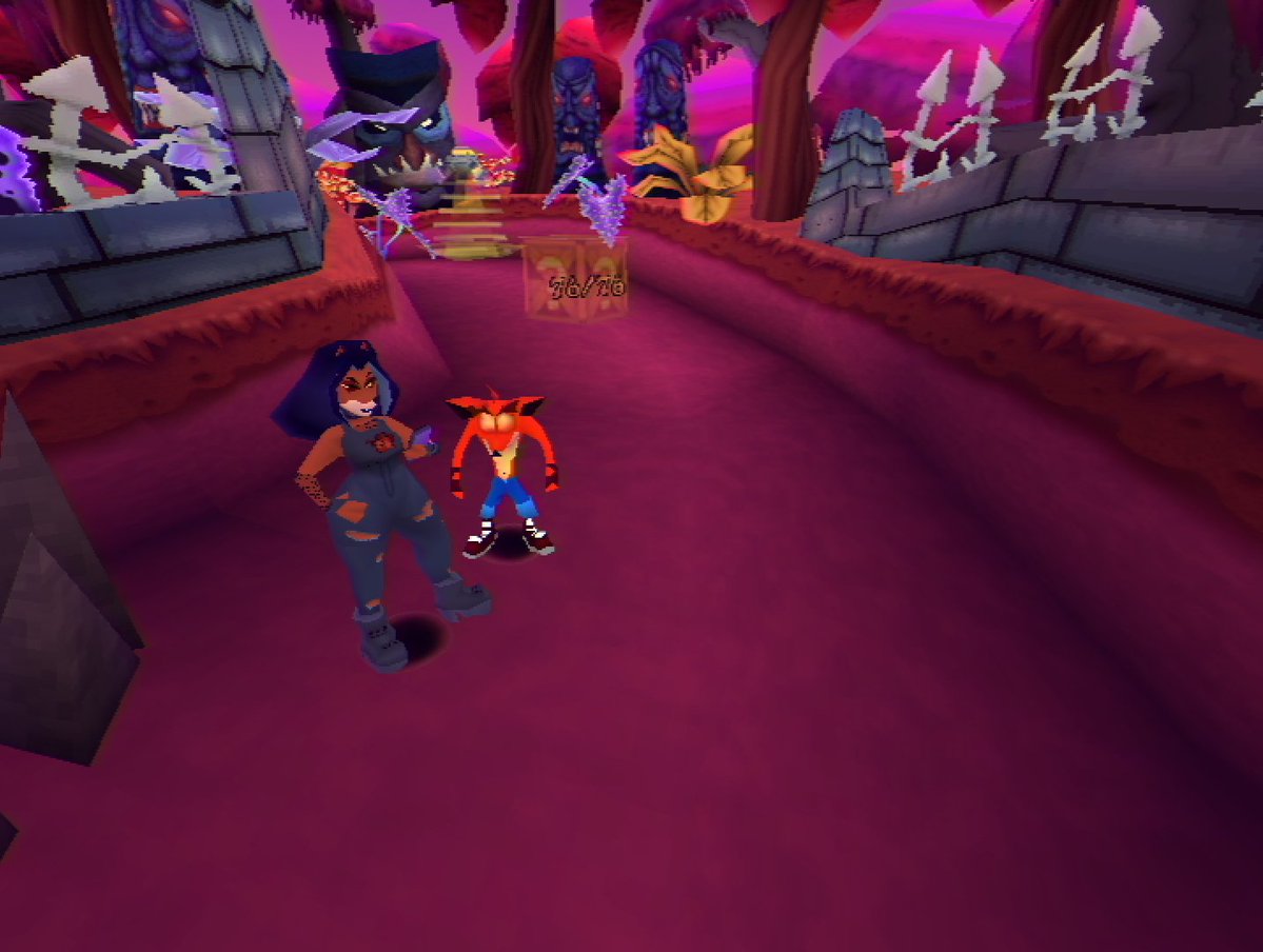 DroG_1998's tweet photo. Crash Bandicoot Dimension Twist!🌀 
beautiful DEMO!😍🥭

#CrashBandicoot https://t.co/CvgOcokoKE