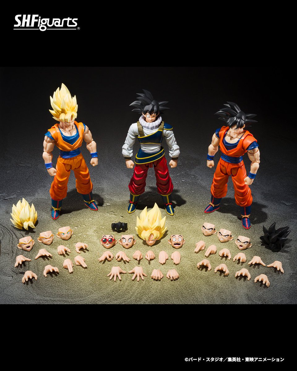 DokkanAssets's tweet photo. Tamashii advertising mixing and matching is actually such a big deal! We rarely ever see them do this!

This tells me that they're going to be keeping with the 4.0 style for a long time and have it be the new standard for them to be able to mix and match parts! https://t.co/QdvASPDhqR