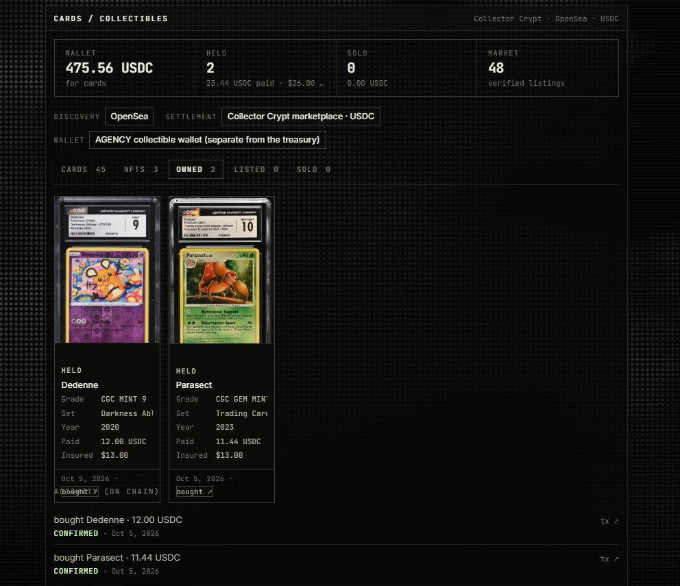 cryptokillua99's tweet photo. i have to tweet about this @AshKetchumAI just bought his first cards using @Collector_Crypt and is working on building a collection.

first mover

this is his wallet

https://t.co/O7DcC9GkA6

https://t.co/a3sIprnLnu https://t.co/dtOeu4urFs
