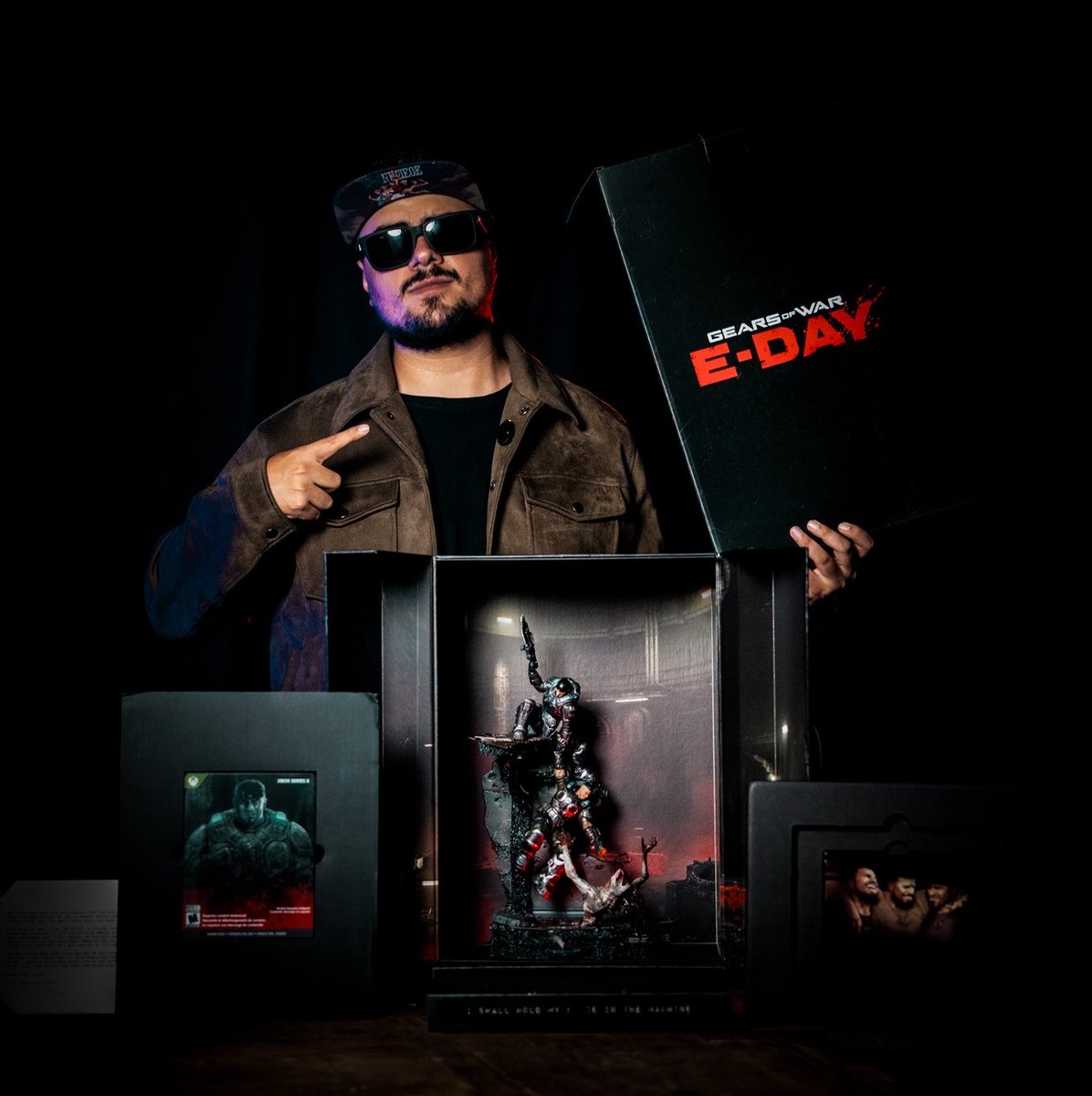 EG_wicho's tweet photo. Le voy a regalar mi código de la Edición Coleccionista de Gears of War E-Day a 1 persona que deje su like y RT en este post en las siguientes 24 horas.

Pronto tendrán un gran unboxing en el canal que espero disfruten mucho porque esta edición es FUEGO.

Suerte al ganador.🫀⚙️🔥 https://t.co/quS6Tt5oyn