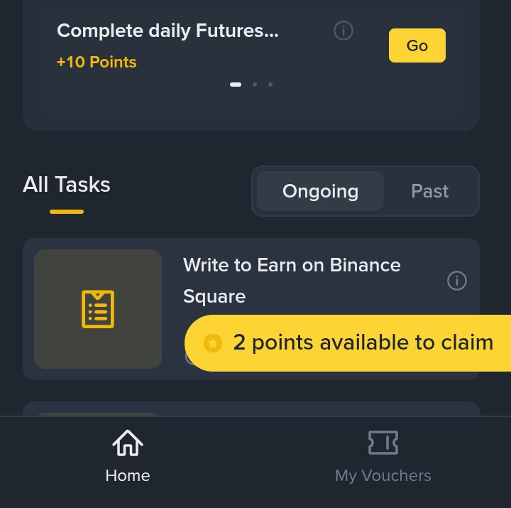 AzlanHadi01's tweet photo. Binance Points used to look like just a name to me. Opening the Rewards Hub made the picture clearer.

This is not a one-day campaign. It is a long-term rewards layer tied to activity that already happens on Binance, and it is not limited to one product.

Activities that can count toward Points include:

• Spot Trading
• Futures Trading
• Convert
• P2P / Fiat Deposit
• bStocks
• Posting on Binance Square

More are planned to join, including Binance Pay, Dual Investment, and Binance Academy activities. The list can change by account, product, and region, so your own Rewards Hub is the final source.

Once the activity is done, the path is direct. Complete an eligible activity, earn Points, claim them in the Rewards Hub, then redeem whatever reward is actually available.

There is a weekly side too. Finish qualifying tasks on 5 or more days in a week and the 5-Day Weekly Bonus can unlock. The days do not have to run back to back.

The claim step is the one I would not skip. Points have to be taken from the Rewards Hub within 14 days of being issued. After that window, unclaimed Points expire. Earning them and keeping them are not the same thing.

On the redeem side, availability can include trading fee rebates, Futures free positions, Earn trial funds, VIP upgrades, and Binance merchandise. The menu is not the same on every account.

My routine is simple now: do the activity, check the Hub, claim before day 14.

Have you opened your Rewards Hub this week, or are the Points still sitting unclaimed?

No guaranteed return or cash value should be assumed. Read the official terms.  

For more information Go check 👇 
[ https://t.co/z2sptwdZA4]

Always DYOR.
Educational only, not financial advice. DYOR.

#BinancePoints #RewardsHub #LearnWithBinance #BinanceAcademy #Rewards #BinanceSquare #Crypto #Web3

@cz_binance @BinancePk #Binance