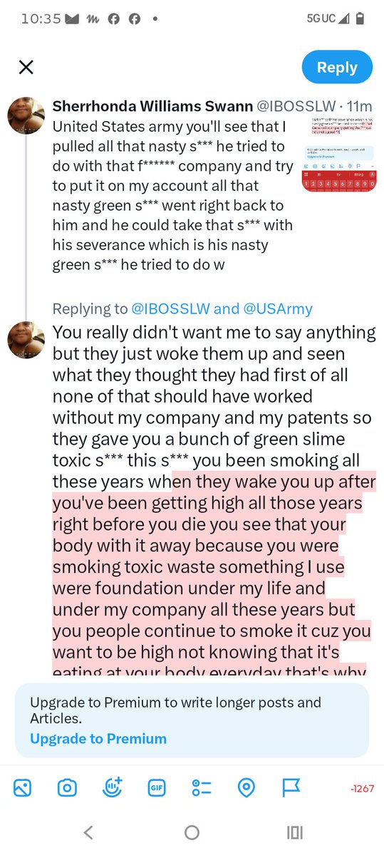IBOSSLW's tweet photo. This is what generally happens when you think you're taking somebody else's invention and thinking you know what you're doing with it it may look the same but it's not I processed correctly you didn't that's why the people are more f***** up than ever carry on https://t.co/VZLnBnluCO