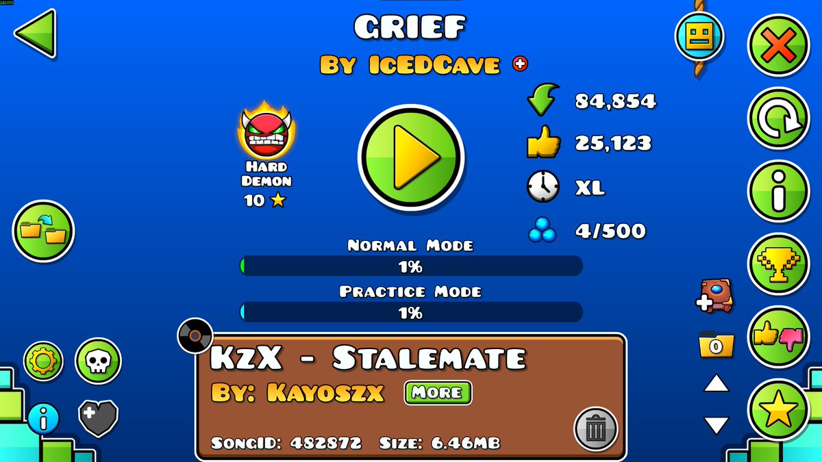 Smoothpiper02's tweet photo. Hot take but Grief lowkey my fav hard demon https://t.co/uDmh8qD1gE