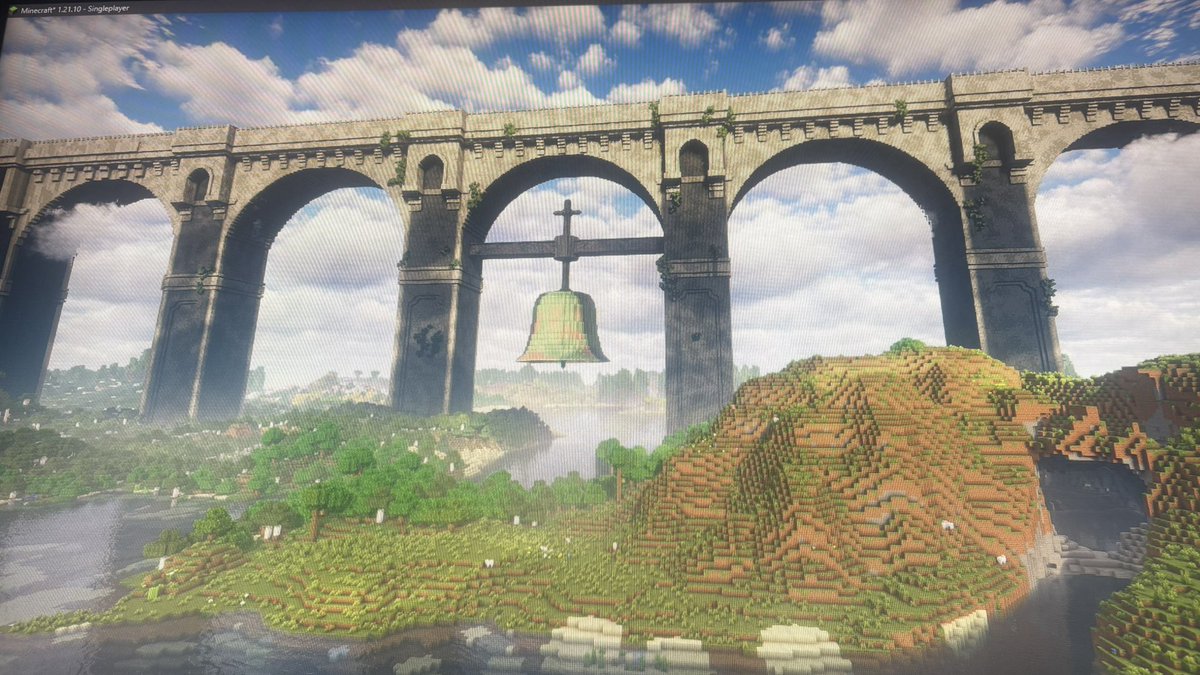 jocho_co's tweet photo. I built this a while ago but I’ll post it here now, here’s my rendition of _weyhxxs’ “The Endless Crossing” I thought it looked really cool so I rebuilt it https://t.co/8iKFF1WB6U