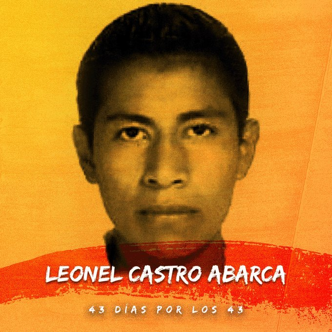 supermanchairo's tweet photo. @JavosMerol @bpg1120 @luna_verdad @RoxxLo3 @EstoyAqu4 @Monix139 @JCruz74841 @mix_ivonne @tonygucasi @IsraelinMexico #PaseDeLista1al43 #PaseDeLista1al43x43 con
@epigmenioibarra

cc
@JavosMerol

33 Leonel Castro Abarca  que no se nos olvide en el 2026 y no recuperen terreno estos hijos de su rech*ngada madre por el daño que le hicieron al pais y a 43 angeles que no debieron fallecer https://t.co/MNjcOzVfOx